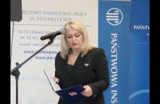 Monika Bocian, Przewodnicząca Rady OPZZ Woj. Lubuskiego