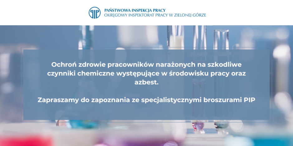 Chroń zdrowie pracowników przed czynnikami chemicznymi w środowisku pracy