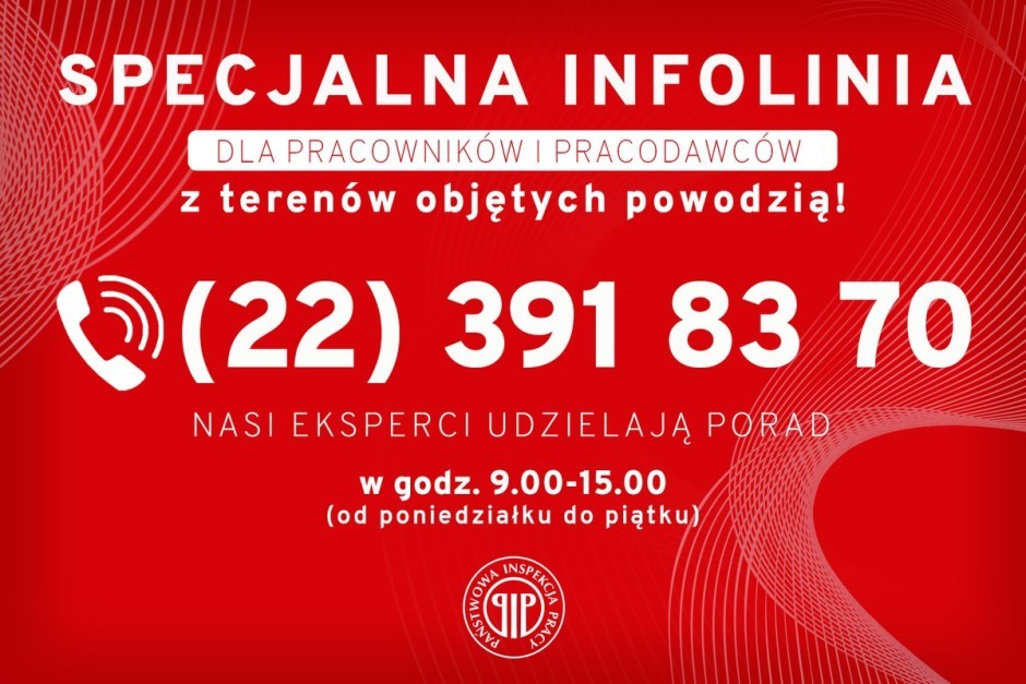 Infolinia dla powodzian