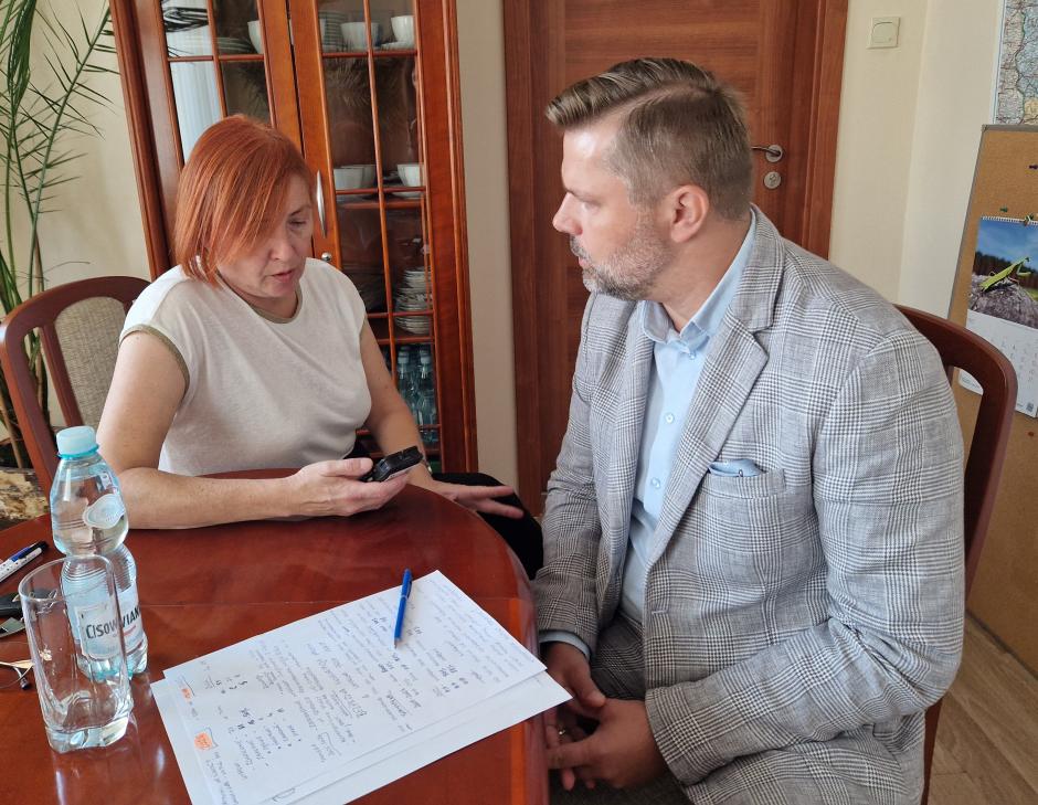 Program radiowy o wypadkach przy pracy i strategii zapobiegania wypadkom